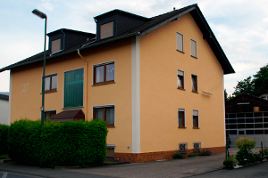 Fassade in Orange